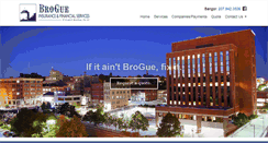 Desktop Screenshot of brogueinsurance.com