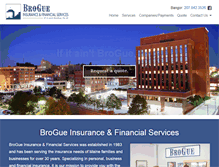 Tablet Screenshot of brogueinsurance.com